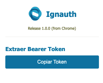 Ventana emergente de Ignauth